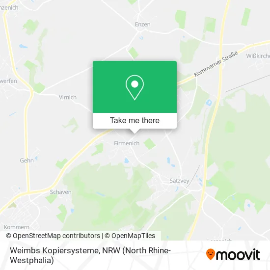 Карта Weimbs Kopiersysteme