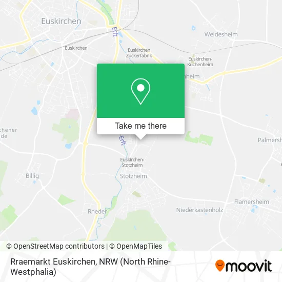Карта Rraemarkt Euskirchen