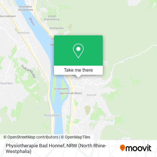 Physiotherapie Bad Honnef map