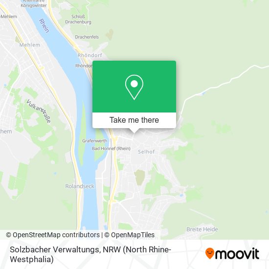 Solzbacher Verwaltungs map