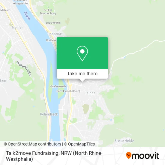 Карта Talk2move Fundraising