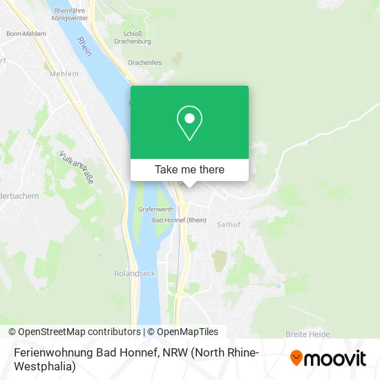 Ferienwohnung Bad Honnef map