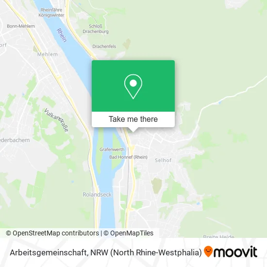 Карта Arbeitsgemeinschaft