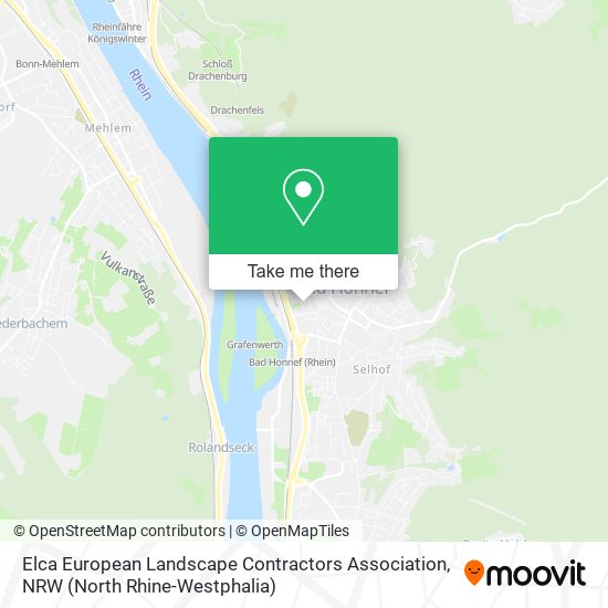 Elca European Landscape Contractors Association map