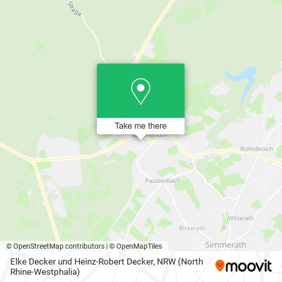 Elke Decker und Heinz-Robert Decker map