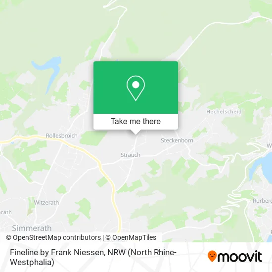 Карта Fineline by Frank Niessen