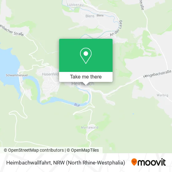 Карта Heimbachwallfahrt
