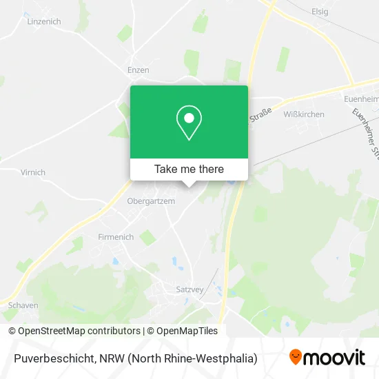 Карта Puverbeschicht