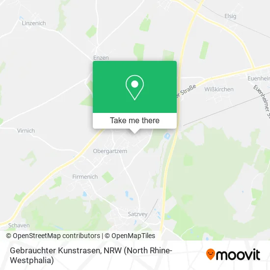 Карта Gebrauchter Kunstrasen