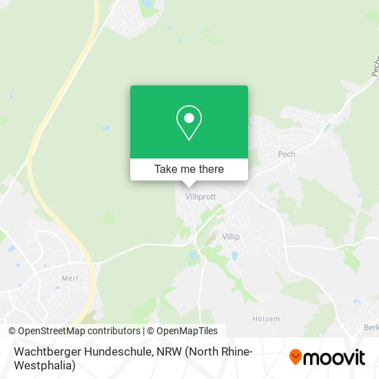 Wachtberger Hundeschule map