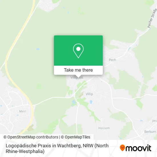 Карта Logopädische Praxis in Wachtberg