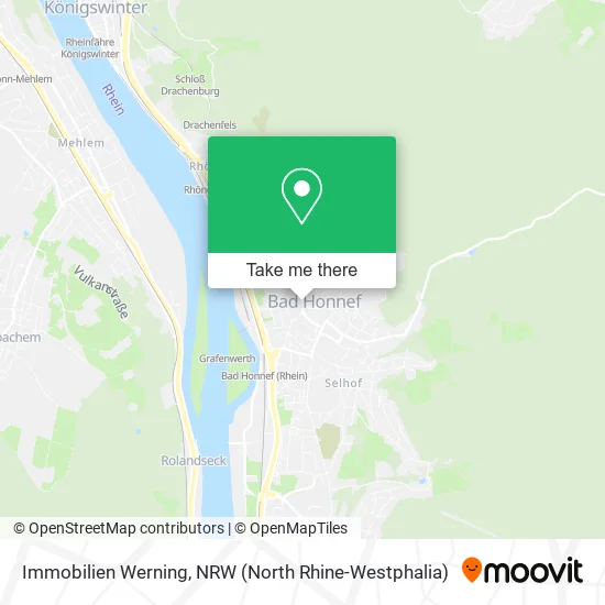 Карта Immobilien Werning