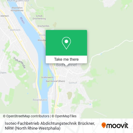 Isotec-Fachbetrieb Abdichtungstechnik Brückner map