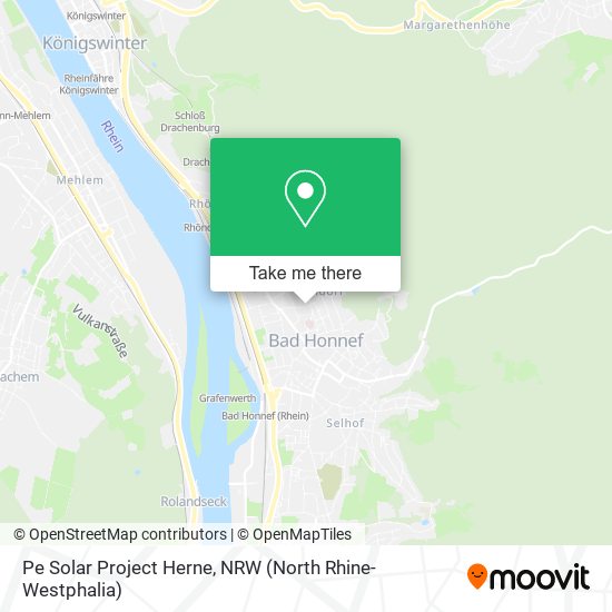 Pe Solar Project Herne map