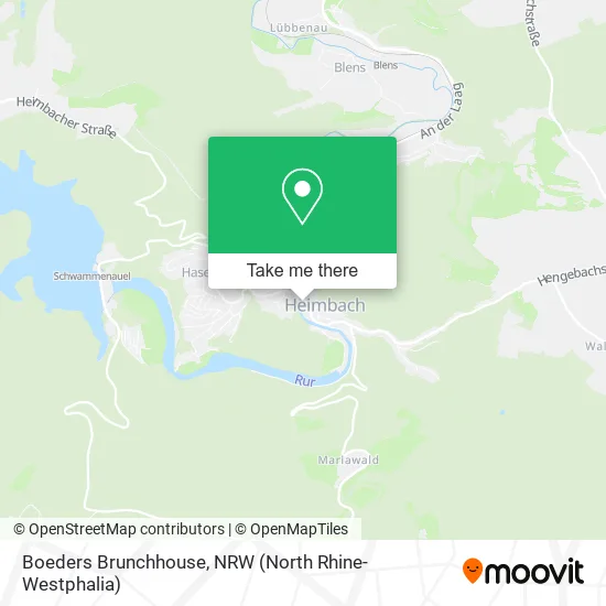 Карта Boeders Brunchhouse