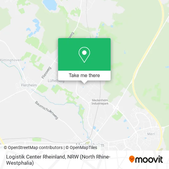 Карта Logistik Center Rheinland