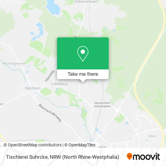 Tischlerei Suhrcke map