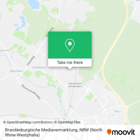 Brandenburgische Mediavermarktung map