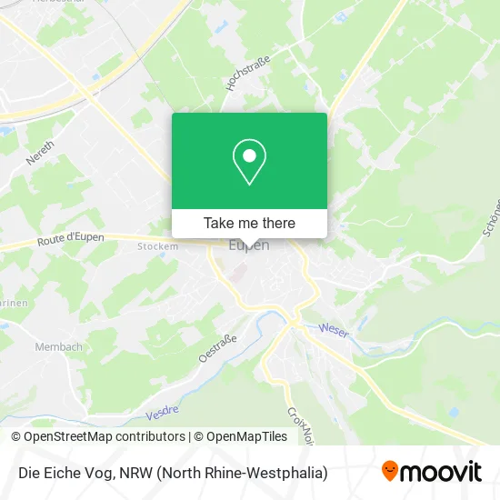 Карта Die Eiche Vog