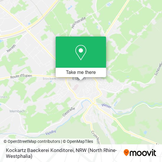 Kockartz Baeckerei Konditorei map