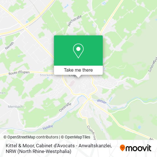 Kittel & Moor, Cabinet d'Avocats - Anwaltskanzlei map