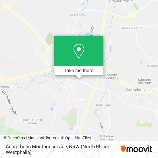 Achterbahn Montageservice map