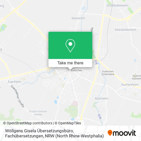 Wöllgens Gisela Übersetzungsbüro, Fachübersetzungen map