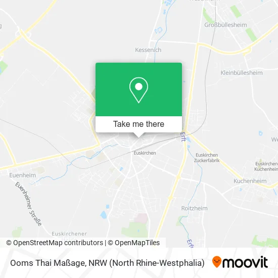 Карта Ooms Thai Maßage