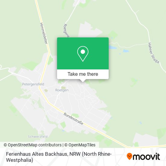 Ferienhaus Altes Backhaus map