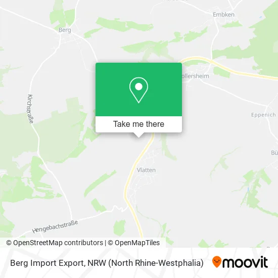 Карта Berg Import Export