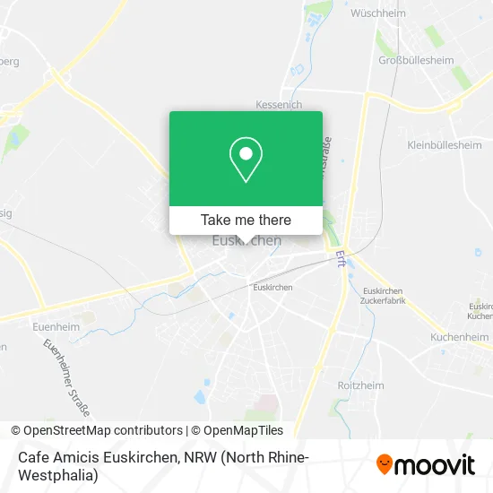 Карта Cafe Amicis Euskirchen