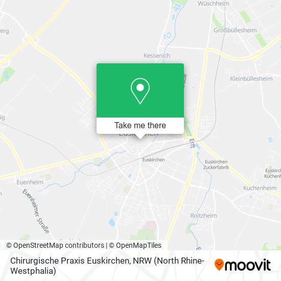 Chirurgische Praxis Euskirchen map