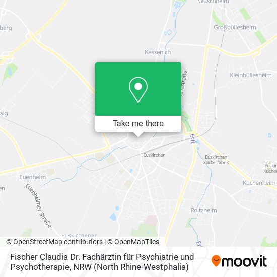 Fischer Claudia Dr. Fachärztin für Psychiatrie und Psychotherapie map