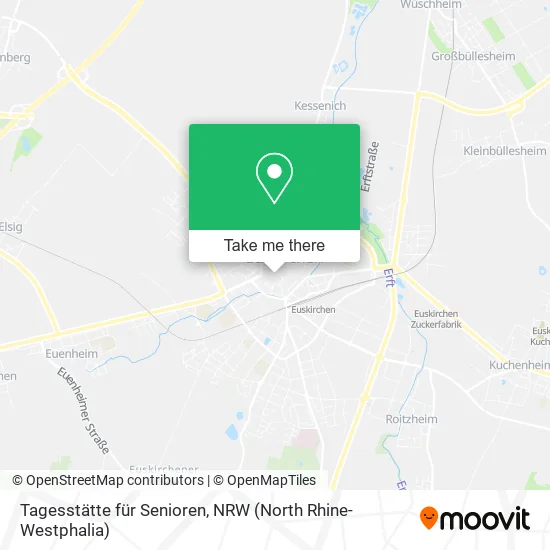 Карта Tagesstätte für Senioren