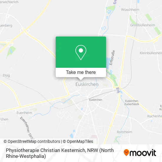 Physiotherapie Christian Kesternich map