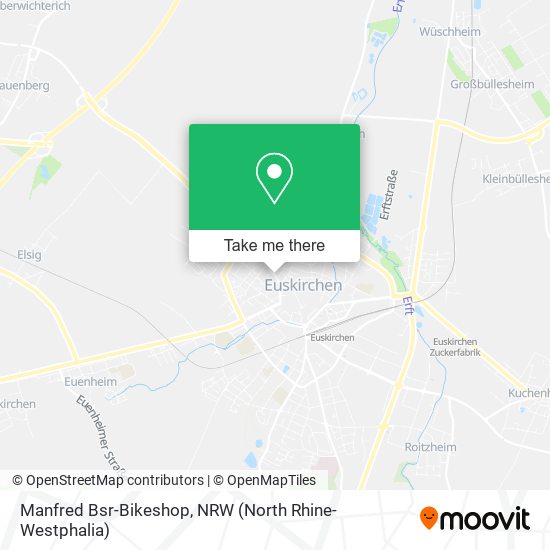 Manfred Bsr-Bikeshop map
