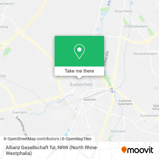 Карта Allianz Gesellschaft für