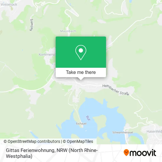 Gittas Ferienwohnung map