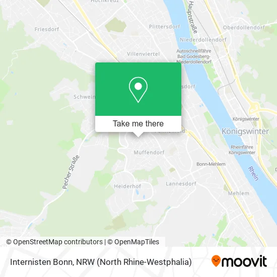 Карта Internisten Bonn