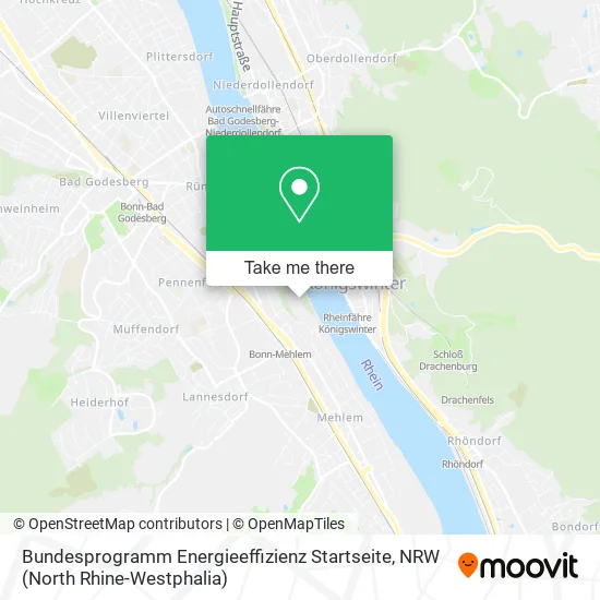 Карта Bundesprogramm Energieeffizienz Startseite