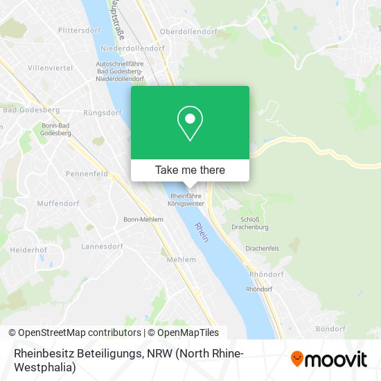 Rheinbesitz Beteiligungs map