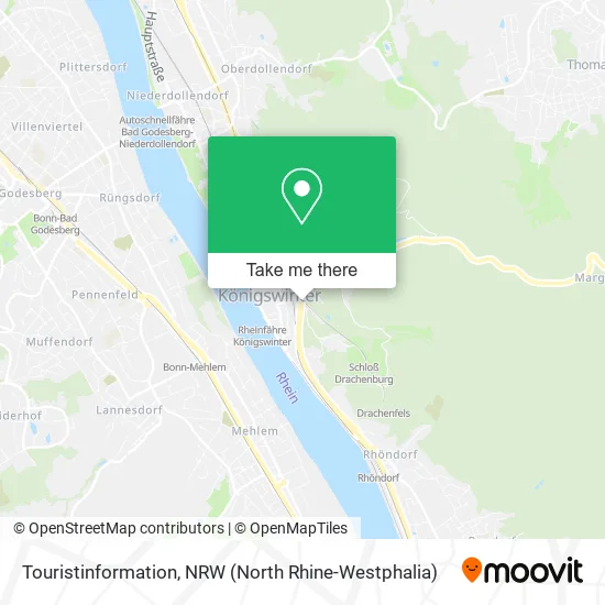 Карта Touristinformation