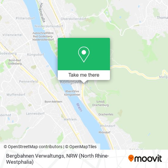 Bergbahnen Verwaltungs map