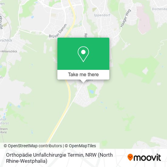 Orthopädie Unfallchirurgie Termin map