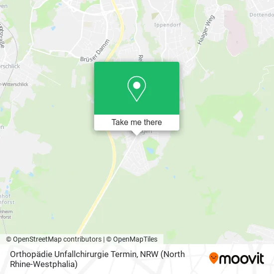 Карта Orthopädie Unfallchirurgie Termin