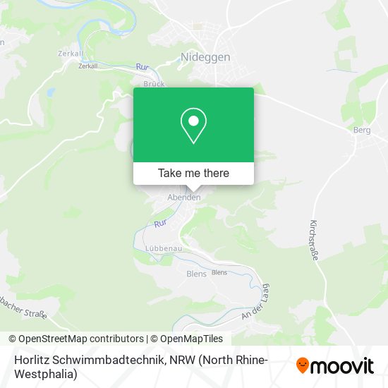 Horlitz Schwimmbadtechnik map
