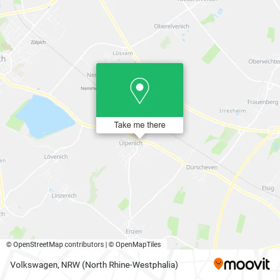 Volkswagen map