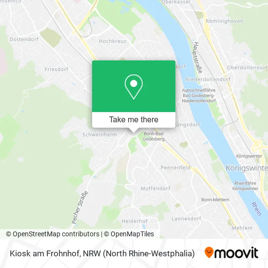 Карта Kiosk am Frohnhof