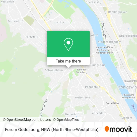 Карта Forum Godesberg