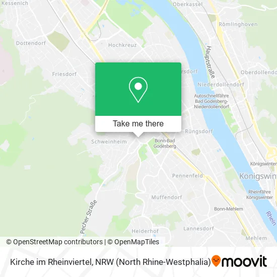 Карта Kirche im Rheinviertel